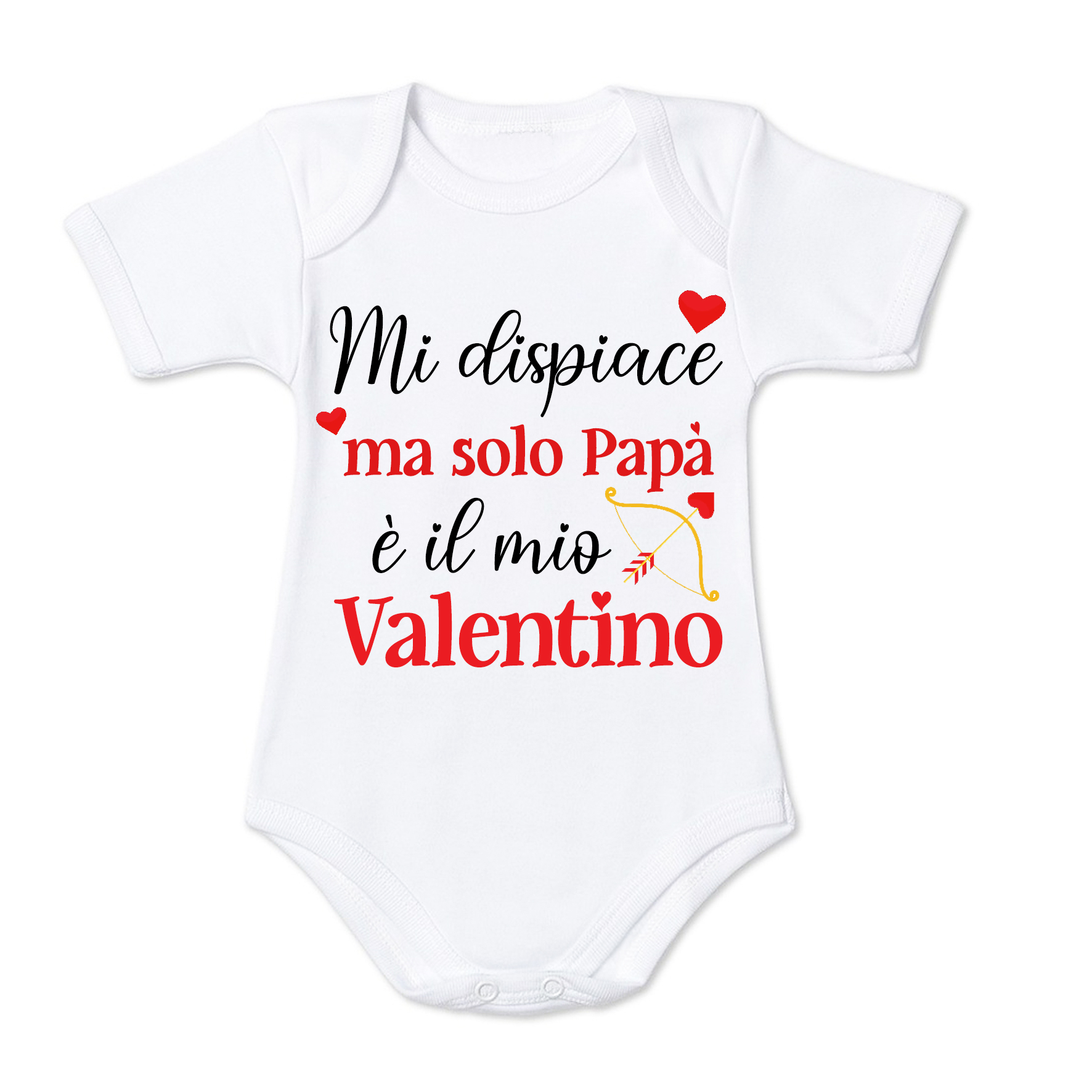 body il mio valentino Body neonato San Valentino