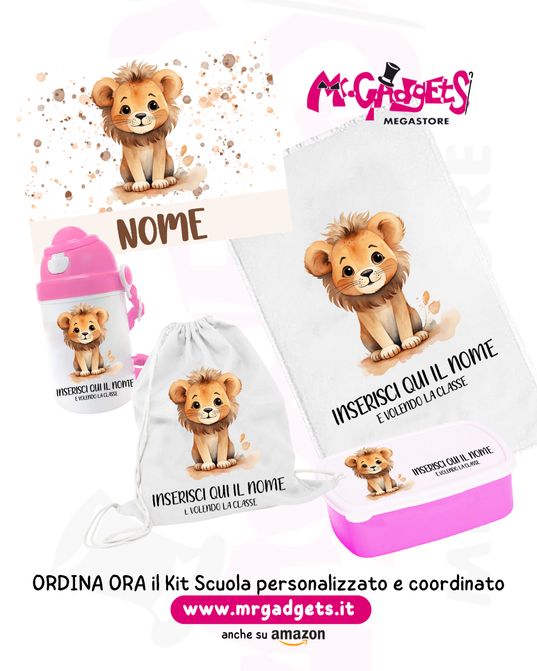 Leone kit scuola